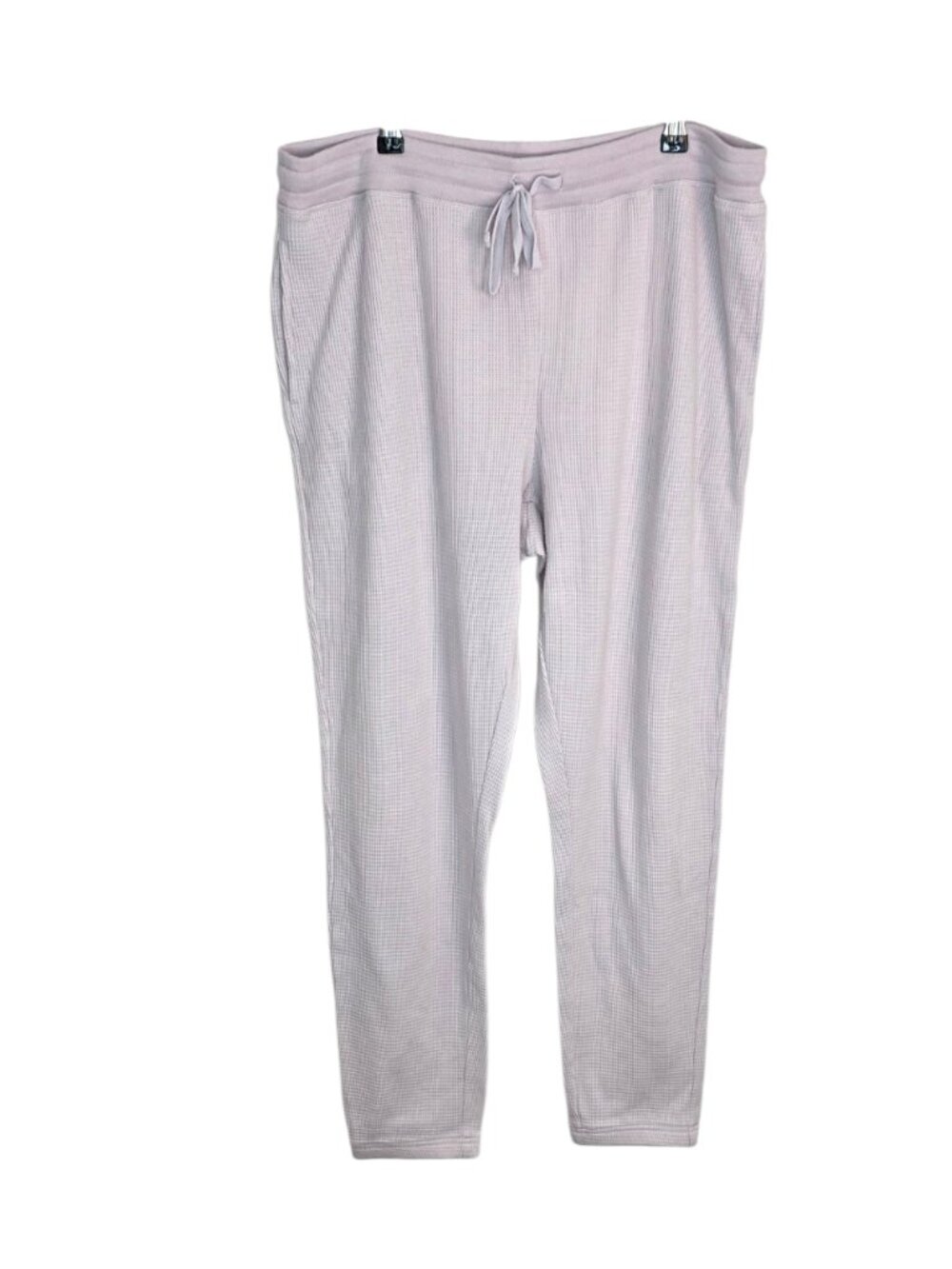 Aritzia TNA Waffle Knit Lounge Pants, Tie Waist, Casual, Size 1X